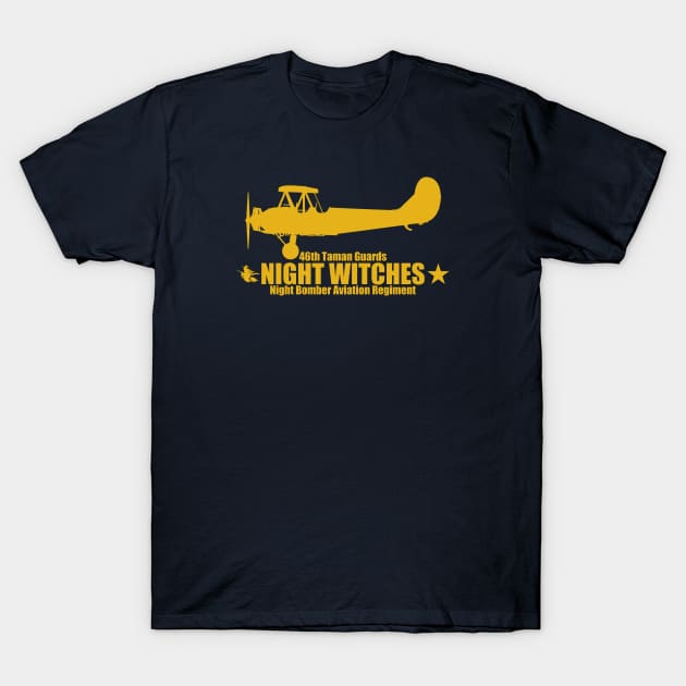 WW2 Night Witches T-Shirt by TCP